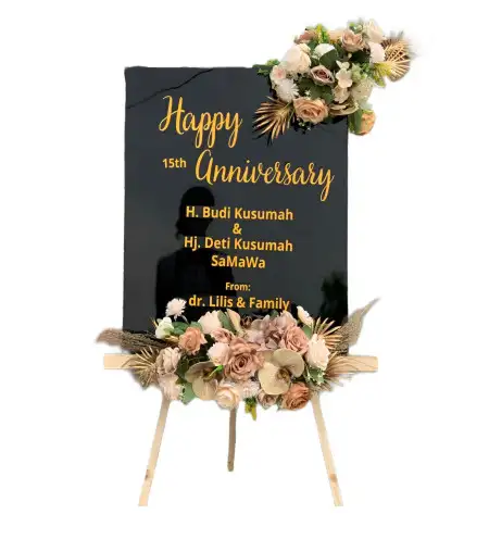 Papan Bunga Akrilik Bendomungal